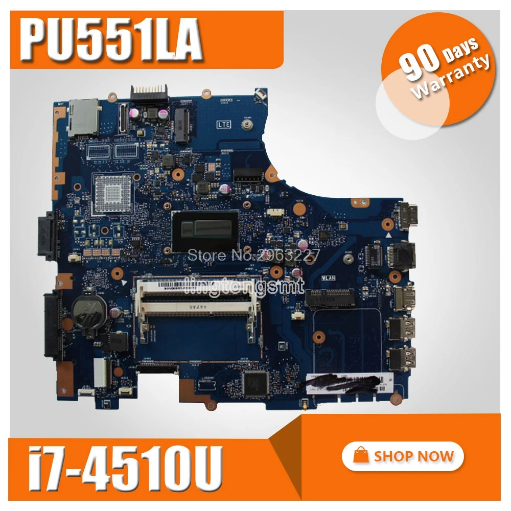 PU551LA prenosni računalnik z matično ploščo Za Asus PRO551L PU551L PU551LA PU551LA rev 2.0 i7-4510U motherboard testirani mainboard
