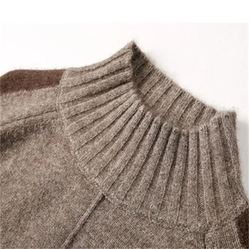 Puloverji Jesensko Zimski pulover ženske turtleneck dolgo Kašmir pulover ženske, pulover pletenje puloverju novo Ohlapno Plus Velikost vrhovi