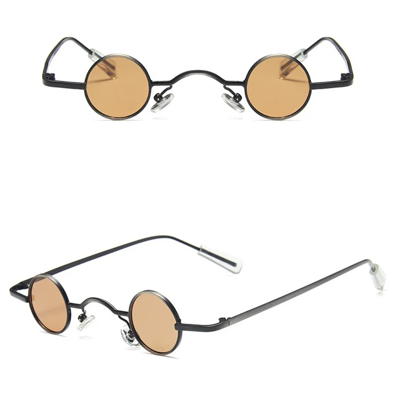 Punk Mala Okrogla sončna Očala Moških Očala Letnik Odtenki Oculos Leče, sončna Očala Ženske Gafas Lentes De Sol Mujer UV400