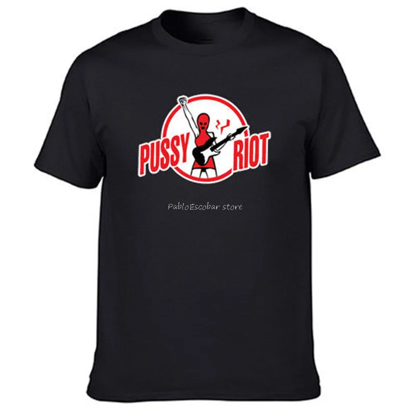 Pussy Riot Brezplačno Punk Rock Moskvi Glasbe T Shirt Neposredno Od Proizvajalca11 Na Prostem Obrabe Tee Majica