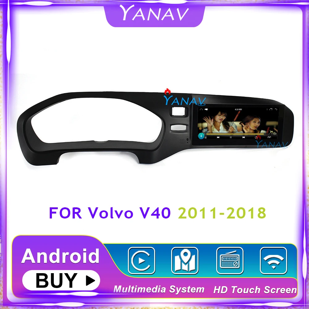 PX6 Avto Radio, GPS Navigacija Sistema Android Za-Volvo V40 2011-2018 Car Audio Stereo Multimedijske Video HD Zaslon na Dotik MP3 Predvajalnik