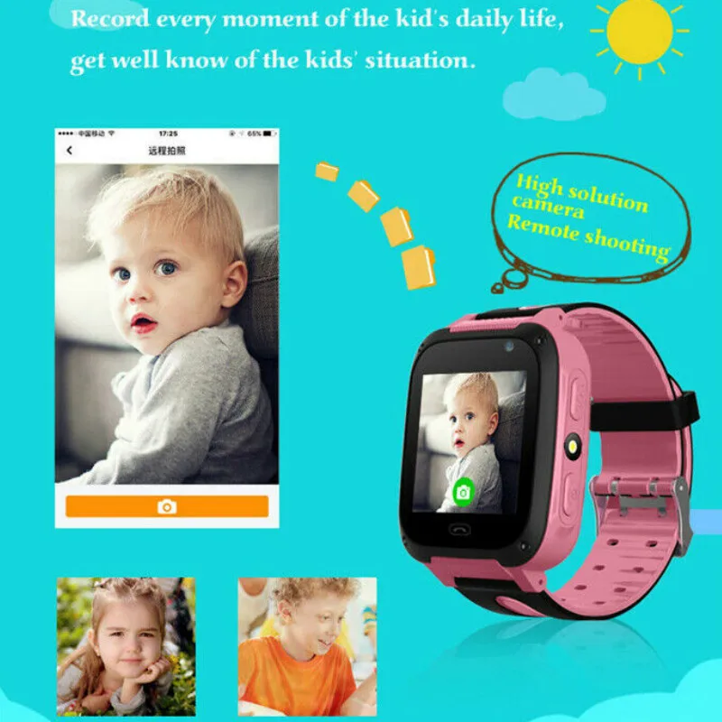 Q9 otroci pametni telefon watch anti-izgubil varnosti položaja za sledenje eno tipko klic za pomoč, SOS nepremočljiva otrok smartwatch