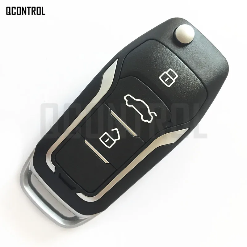 QCONTROL 433MHz Nadgradnjo Daljinski Ključ za Ford Avto Vozila Focus C-Max, C-Max, Mondeo Fiesta Vstop brez ključa Oddajnik FO21 Rezilo