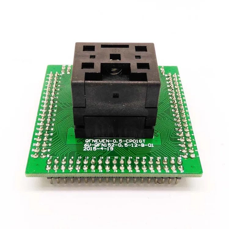 QFN32 MLF32 IC Test Socket Adapter Igrišču 0,5 mm Programiranje Vtičnico Elektronske Čip Velikosti 5*5 Flash Adapter Spali v Vtičnico