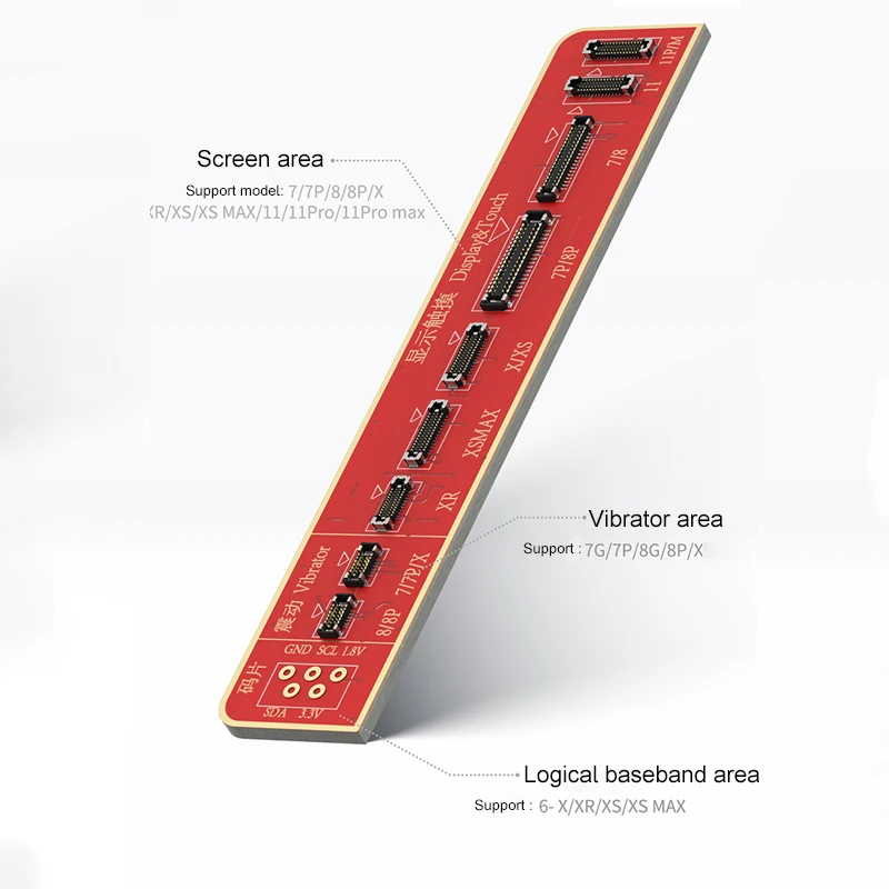 Qianli Mega-ideja LCD Zaslon EEPROM-Fotoobčutljivi Vibracijska Motorna Programer Prenos Tester Za IPhone zaslon LCD na Dotik z vibriranjem