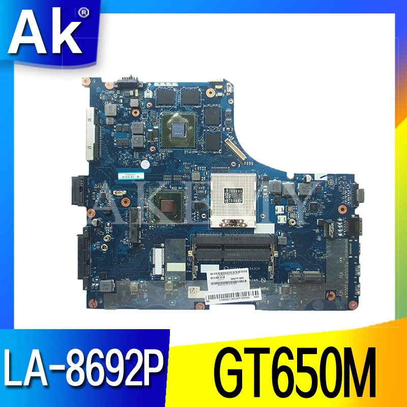 QIQY6 LA-8692P Prenosni računalnik z matično ploščo Za Lenovo IdeaPad Y500 original mainboard GT650M