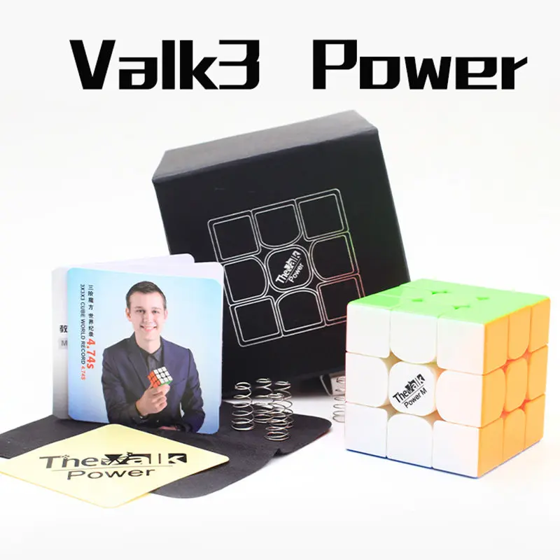 Qiyi Valk3 Moč M Mini Velikosti kocke 3x3 hitrost Magnetna kocka Mofangge qiyi Konkurence Kocke Igrača WCA Puzzle magentic Čarobne Kocke