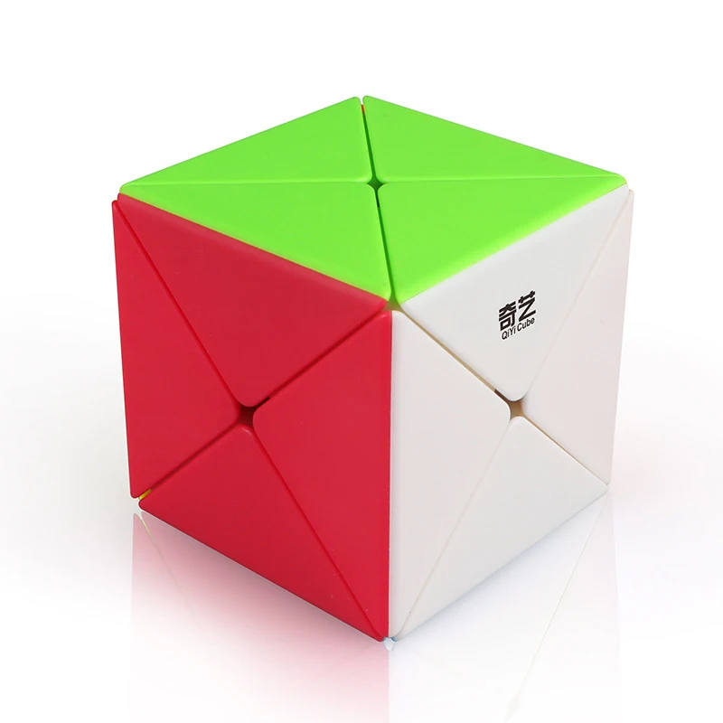 Qiyi X-oblikovan Magic Cube Izobraževalne Igrače za Otroka Možganov, Usposabljanje za Odrasle Igranje Kocka Darilni Kompleti
