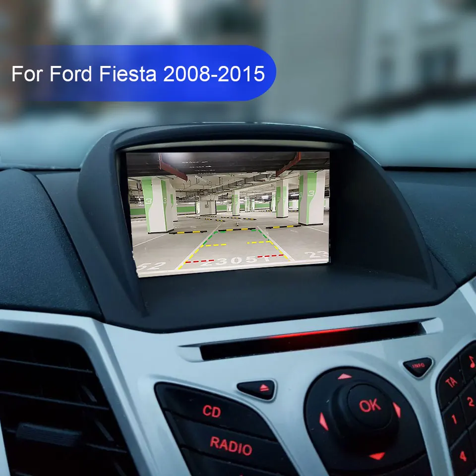 Quad Core Android 10 Avto DVD predvajalnik, GPS Navigacija In-dash Stereo Radio Ford Fiesta 2008 2009 2010 2012 2013 2016