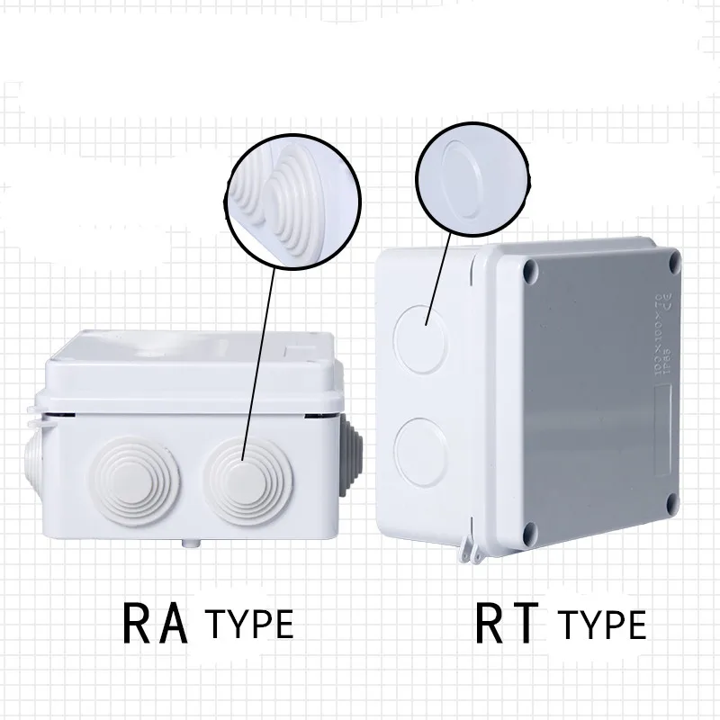 R tip RT Plastičnih Nepremočljiva dozi na Prostem Zaprti Spremljanje Ohišje Primeru Električne razdelilne omare