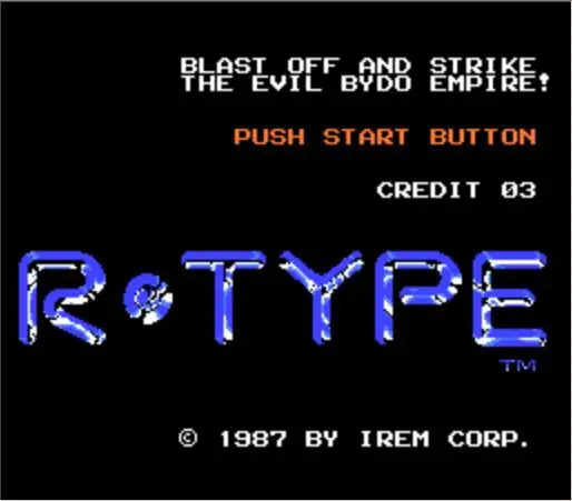 R-TYPE(Magic Dragon) Igra Kartuše za NES/FC Konzole