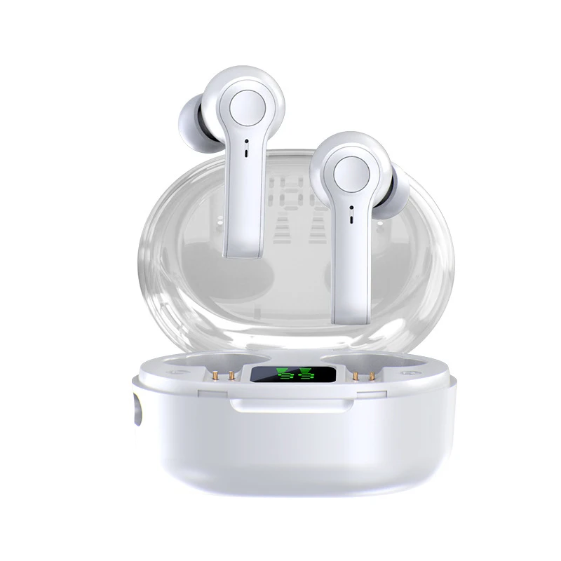 R22 Brezžični Čepkov TWS 5.1 Bluetooth Slušalke Brezžične Slušalke Led Zaslon IPX8 Nepremočljiva 40 Ur Premium Sound Hrupa HiFi