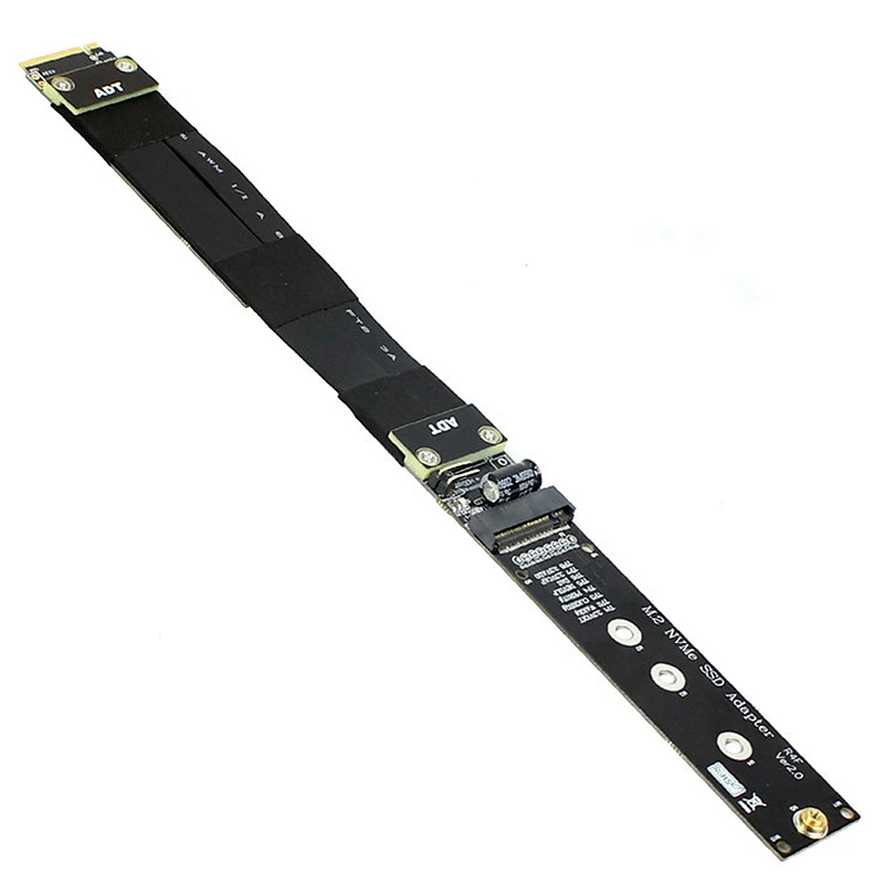 R44S M. 2 NVMe M Ključ Podaljšek SSD Riser Card Traku Line Podporo M2 za kartico PCI Express 3.0 PCIe X4 Polno Hitrostjo 32 G/Sbt 20 cm