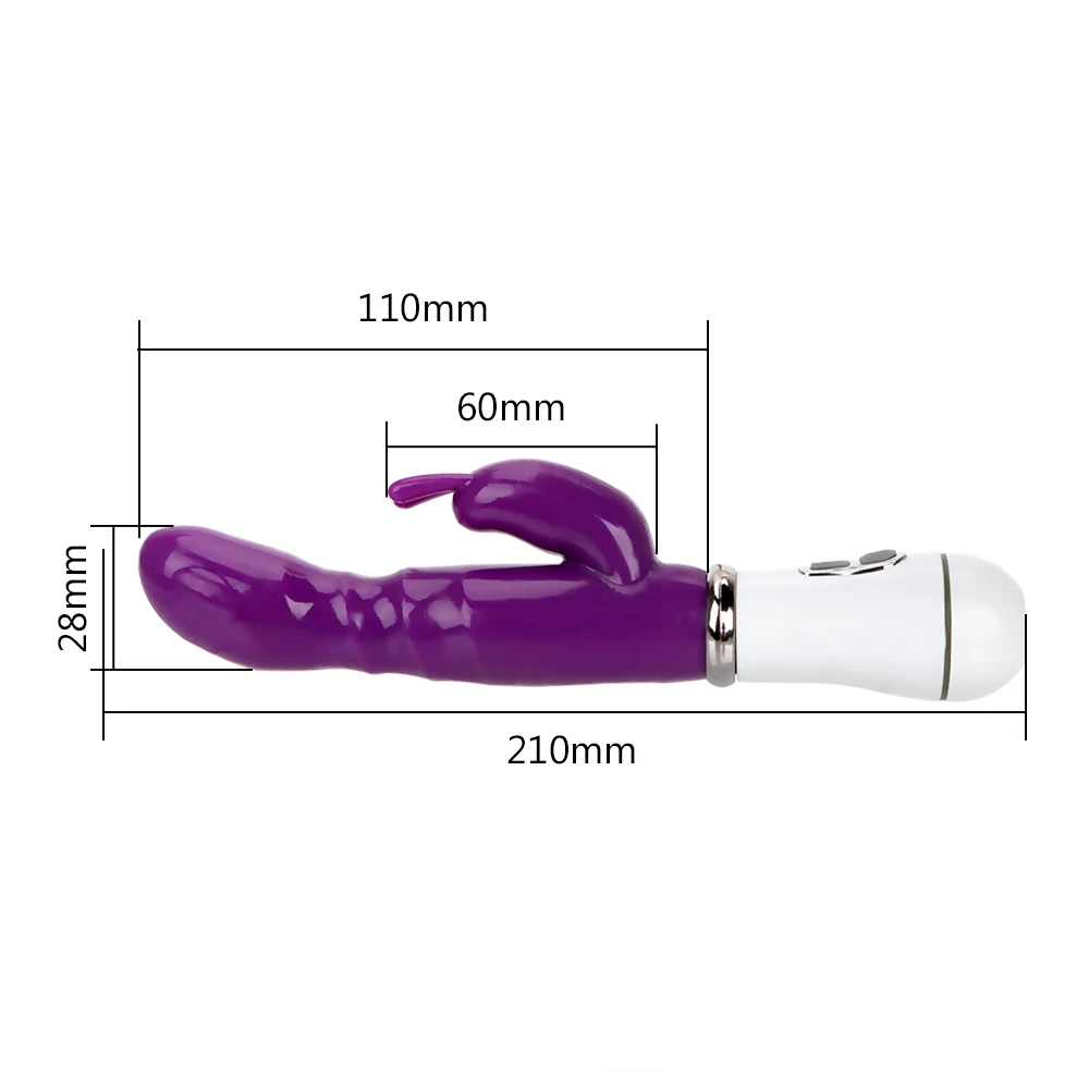Rabbit Vibrator za Klitoris Stimulator G spot Massager Analni Čep, Vibrator za Odrasle Sex Igrače Za Žensko Masturbator Erotični Pripomočki