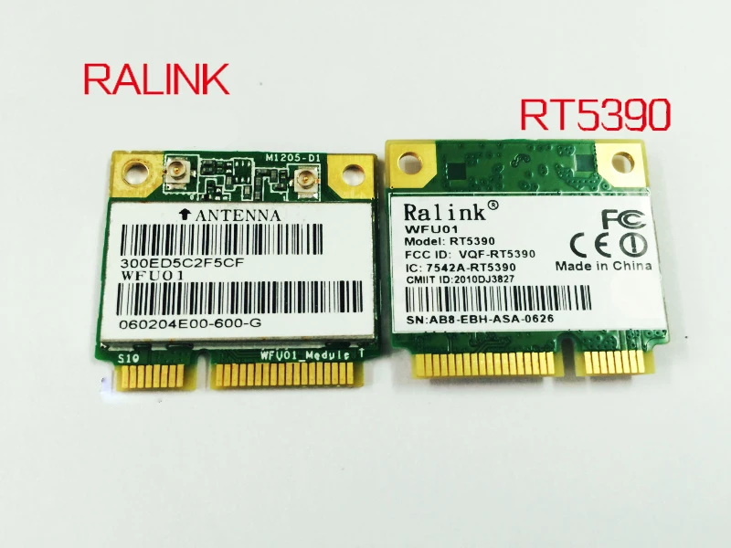 Ralink RT5390 Generična različica MINI PCI-E brezžično kartico wifi modul 150Mbps