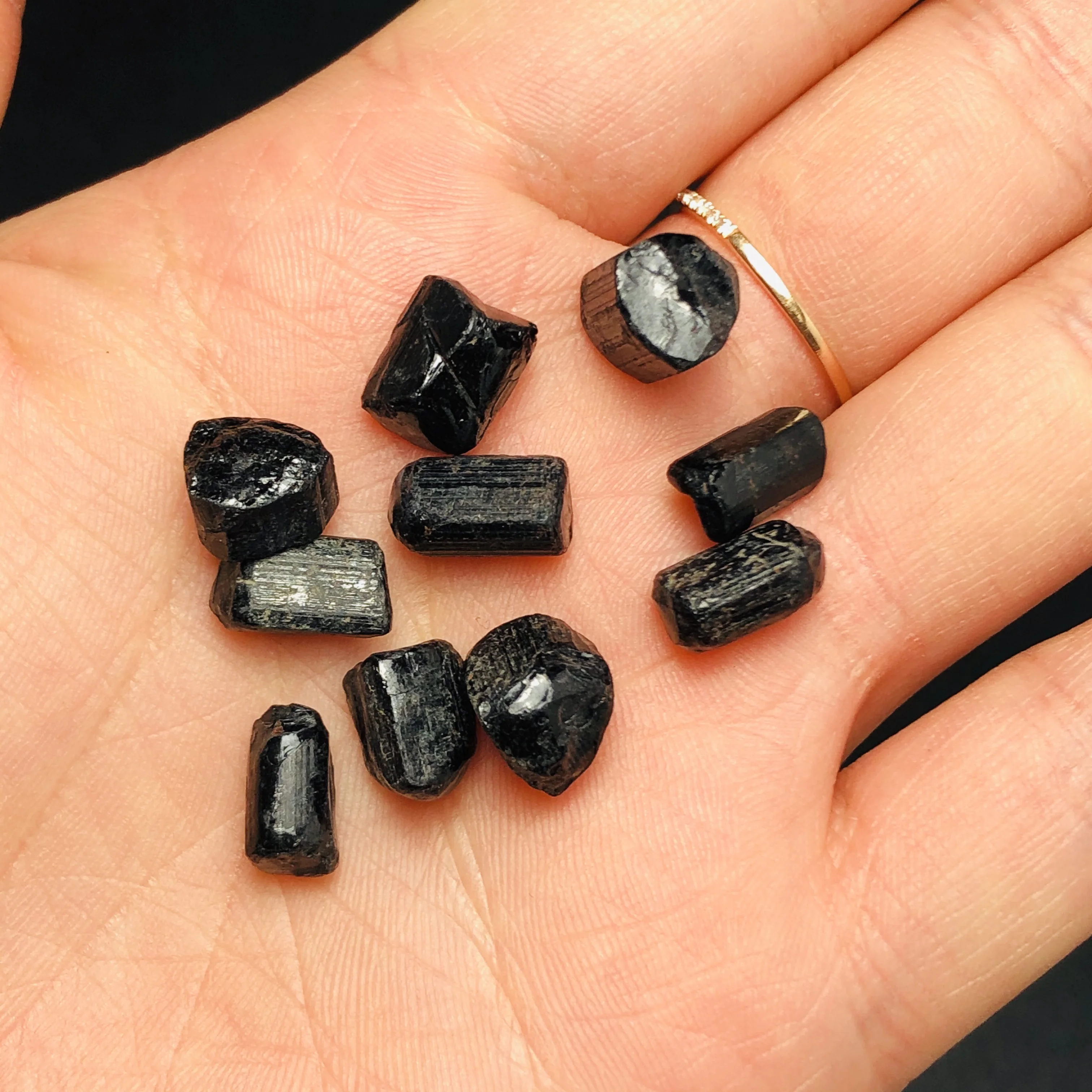 Raw Črni Turmalin Mineralnih Vzorcu Čakro, Kristali in kamni Metafizične čiščenje zraka za zdravilni kamen