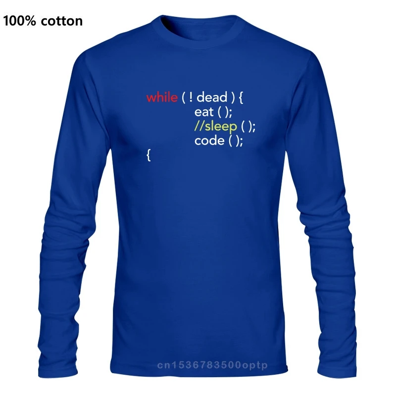 Računalniški Programer Geek T Shirt Nove Modne Poletne Posadke Vratu Dolg rokav Znak Ulične Trend Zanimivo 4XL T-Shirt