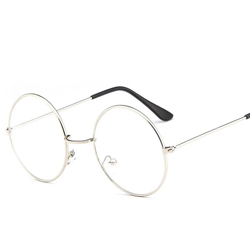 RBRARE Krog Okvir Očal je Kovinski Ravno Ogledalo Obravnavi Očala Okvir Retro Moški in Ženske Očala Krog Očala Gafas De Marca