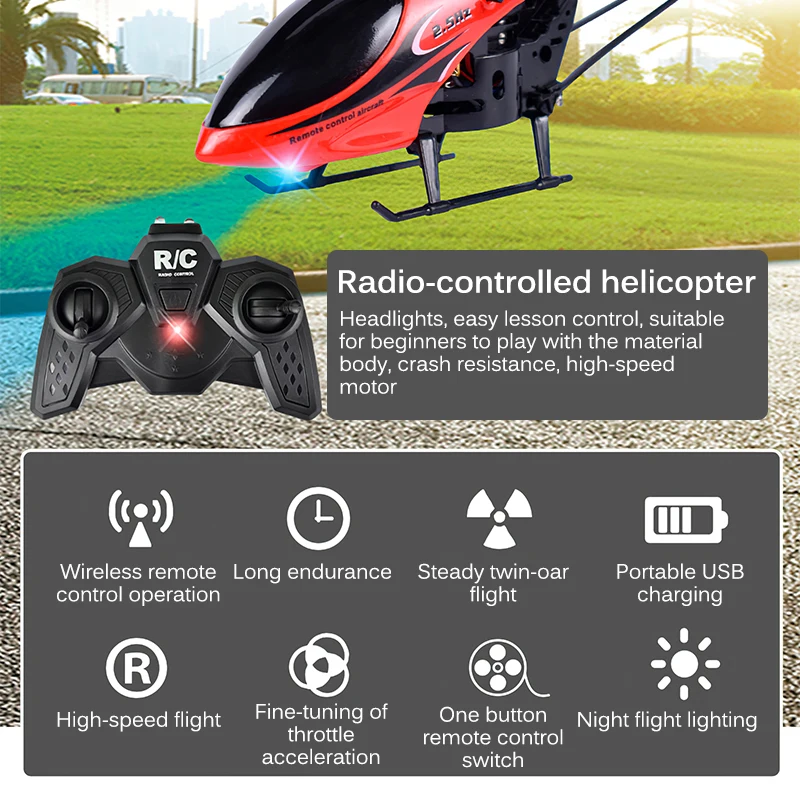 RC Brnenje Helikopterja Ir Indukcijske 2 Kanala, Elektronski Smešno Vzmetenje Brnenje Zrakoplova Quadcopter Majhne Brnenje Igrača