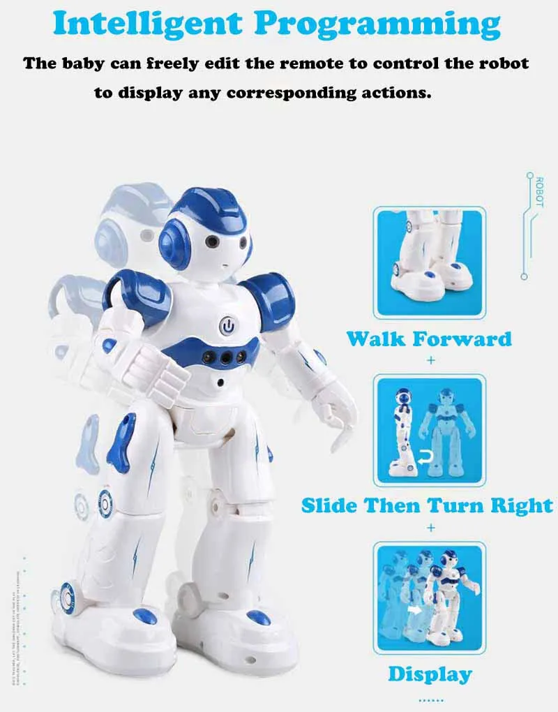 RC Inteligentni Izobraževalne Multi-funkcijo Robot Igrače Ples Daljinski Nadzor Robota Igrača za Otroke Darilo