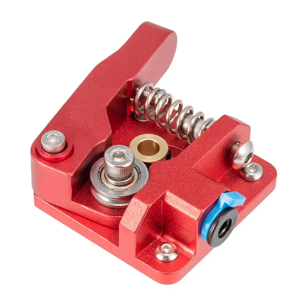 Rdeča Kovinski MK8 Iztiskanje Aluminijevih Zlitin Blok Bowden Iztiskanje 1.75 mm Žarilno 3D Tiskalnik Extruders Za Edaja 3 3pro Edaja-5 CR-10