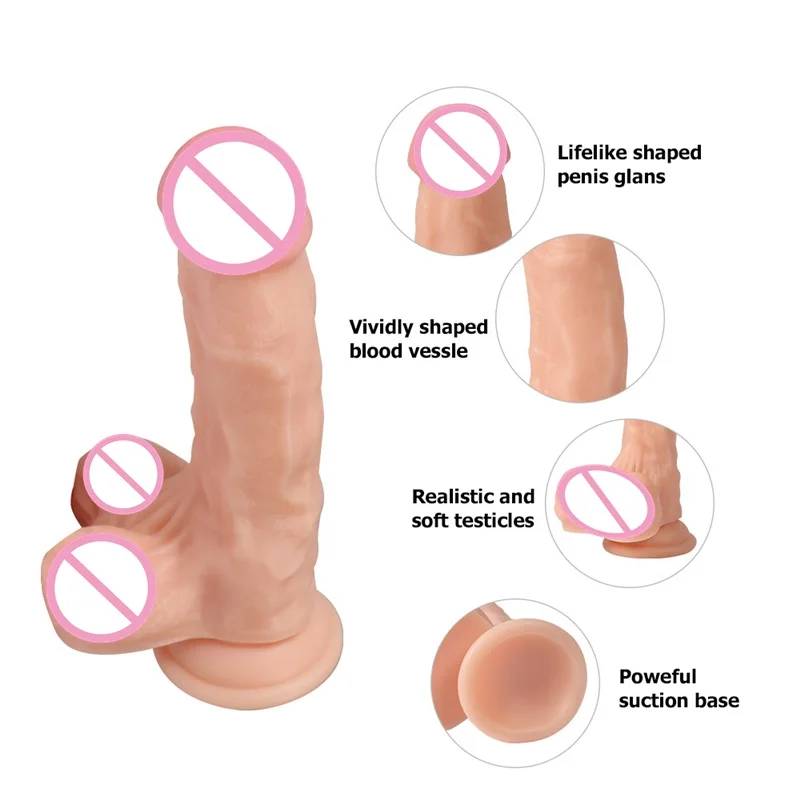 Realističen Dildo Big Analni Butt Plug Sex Igrače Za Ženske Umetni Penis Ženski Masturbator Stimulator Klitorisa Odraslih Izdelki
