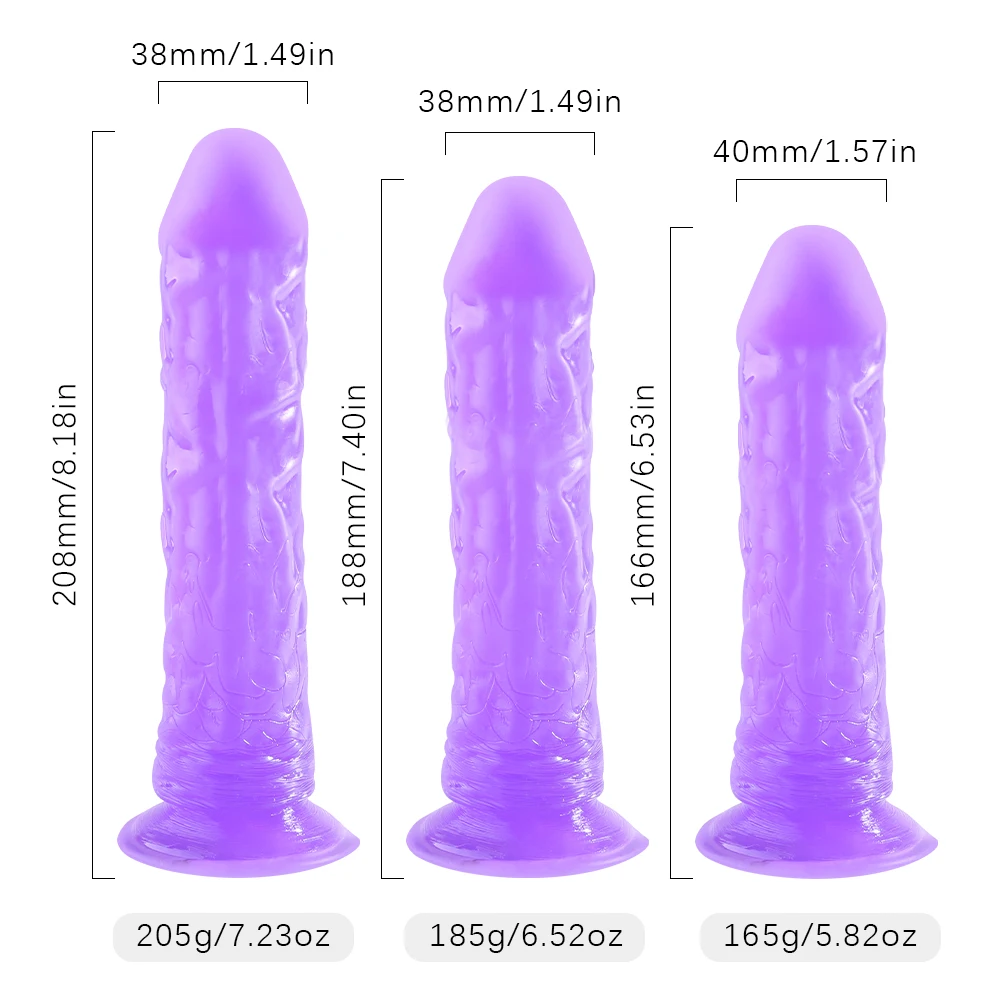 Realističen Dildo Super Močan Sesalni Erotično Jelly Vibrator Sex Igrače za Žensko Umetni Penis Vibrator Crystal G-spot Stimulacija