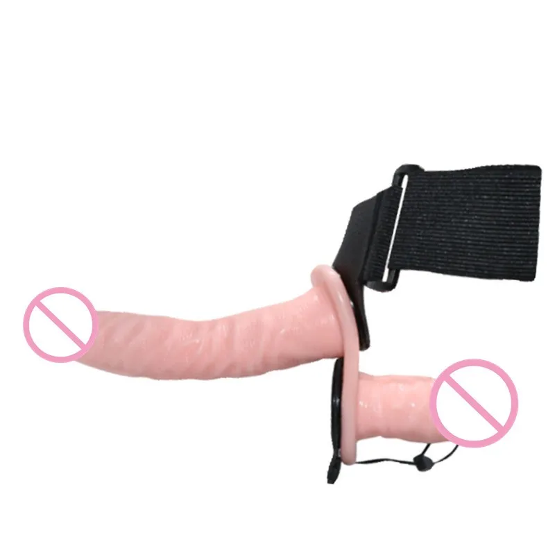 Realistični Vibrator Dvojni Dildo Trak na Adult Sex igrača Za Ženske, Elastični Pas, vrvico Na Dildo Lezbičnih Parov Izdelke, povezane s spolnostjo
