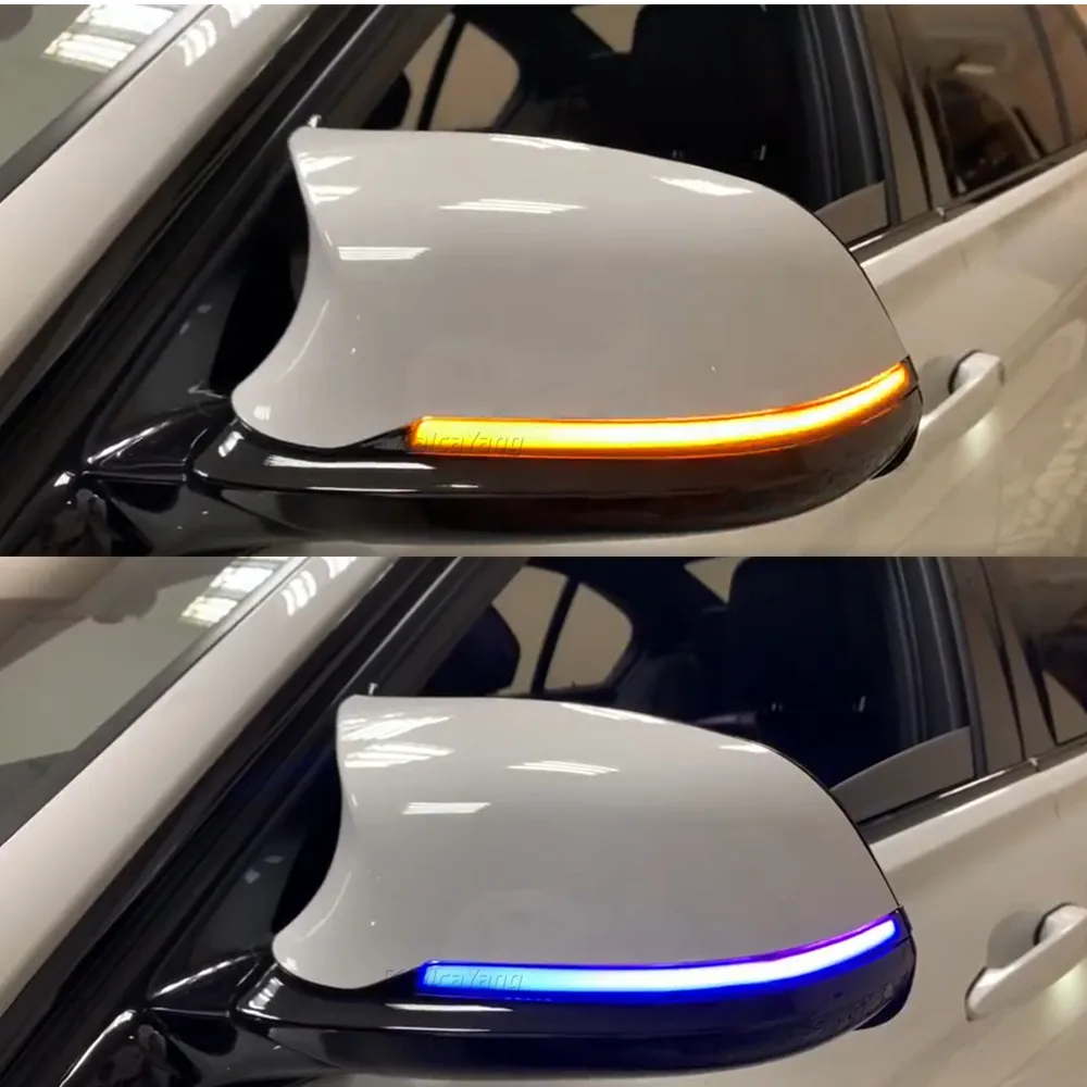 Rearview mirror Dinamično Blinker Vključite Opozorilne LED luči za BMW F20 F30 F31 F21 F22 F23 F32 F33 F34 X1 (E84 F36 1 2 3 4 F87 M2 lučka