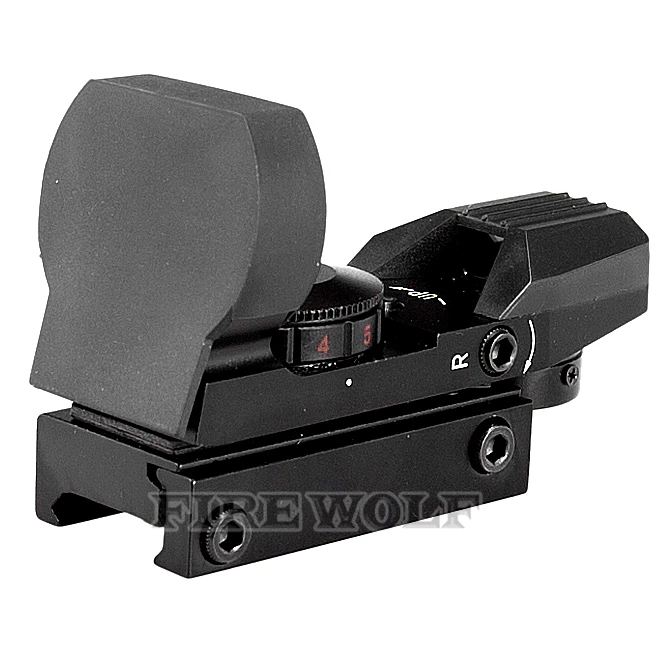 Red Dot Področje 11 mm / 20 mm Železniški Povezavi Riflescope Reflex Optike Pogled Lovska Puška Airsoft Taktično Ostrostrelec Dodatki