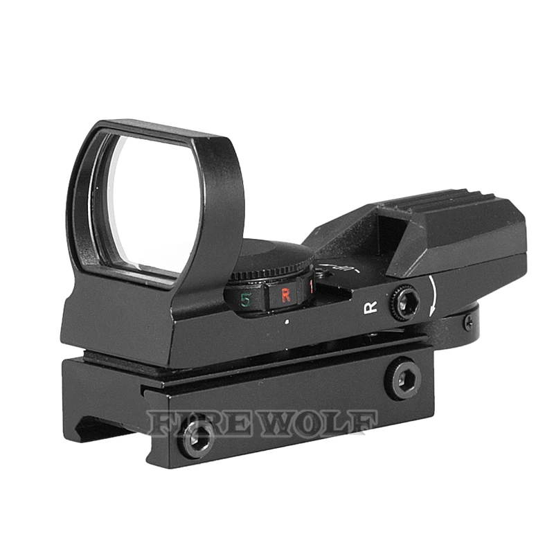 Red Dot Področje 11 mm / 20 mm Železniški Povezavi Riflescope Reflex Optike Pogled Lovska Puška Airsoft Taktično Ostrostrelec Dodatki