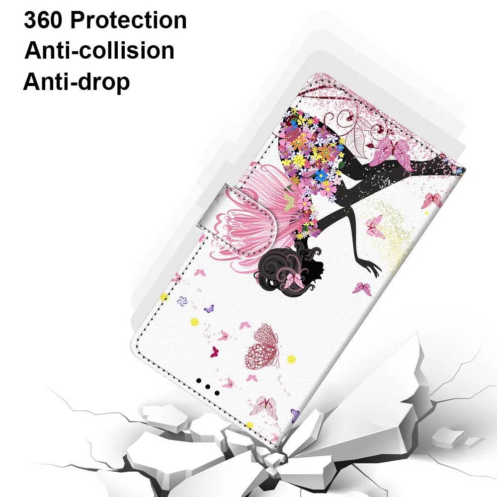 Redmi 6A Usnjena torbica za Coque Xiaomi Redmi 6 7 GREDO 6 Pro Mi A2 Lite Primeru Luksuznih 3D Flip Denarnice Magnetni Telefon Kritje Capa