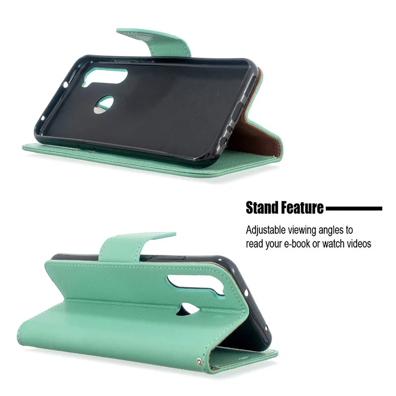 Redmi9A Pokrovček Usnjena torbica Za Xiaomi Redmi 9 9A 9C 6A 7A 8A Opomba 9 9 8 7 6 K20 Pro 8T Magnetni Denarnice, kovčki Coque