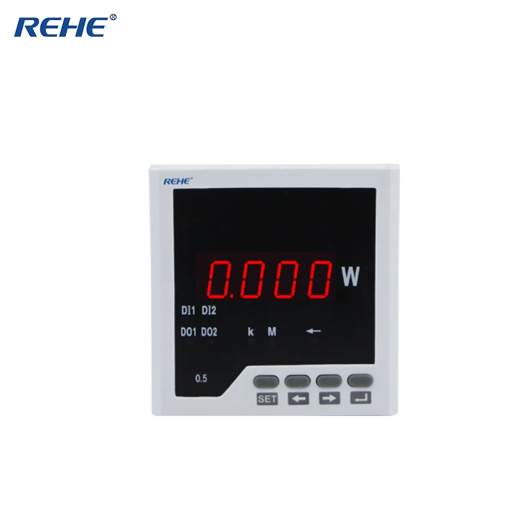 REHE RH-3P31 96 X 96 MM Inteligentni Analogni in Digitalni Aktivna Moč 3 Faza 3 Žice Merilnik Energije, Moči Meter LED
