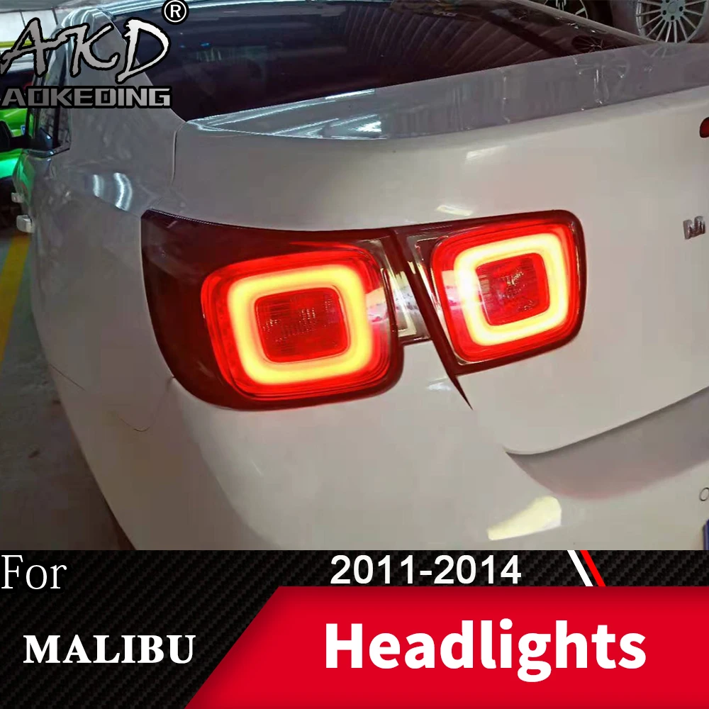 Rep Žarnice Za Avto Chevrolet Malibu 2011-Malibu LED Rep Luči, meglenke Dan Teče Luči DRL Tuning Avtomobilov Dodatki
