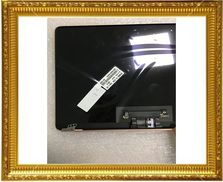 Resnično Novo Zlato Barvo A1534 LCD LED Zaslon Full Zbora za Apple Macbook Retina 12