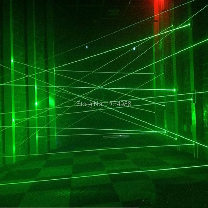 Resnično življenje soba pobeg laser array rekviziti/ laser labirint za dvorana skrivnosti igra/ zanimivo in tvegajo zeleni laser soba