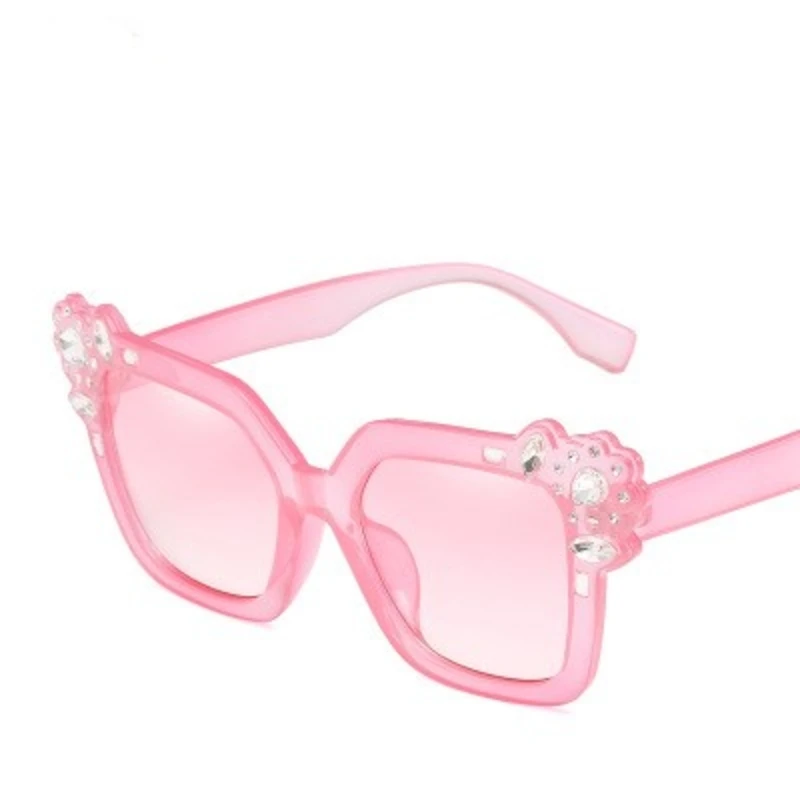 Retro Cat Eye Velik Okvir sončna Očala Ženske 2020 blagovne Znamke Oblikovalec Razkošje Rhinstone sončna Očala Ženske Letnik Kvadratnih Odtenki UV400