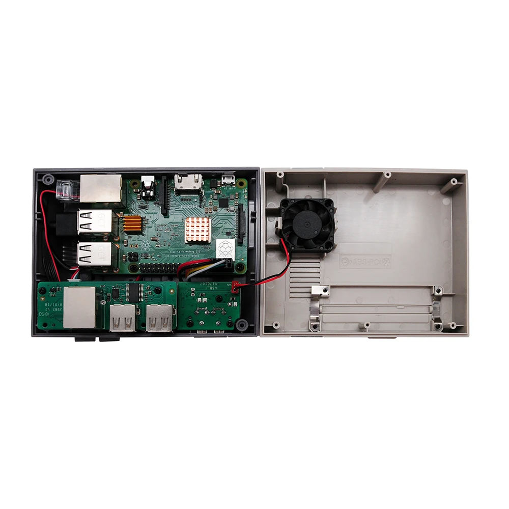 Retroflag NESPI+ Raspberry Pi 3B Konzole za Video Igre Podporo HDMI Izhod Pre-install Multi-language Recalbox & 10,000+ Igre