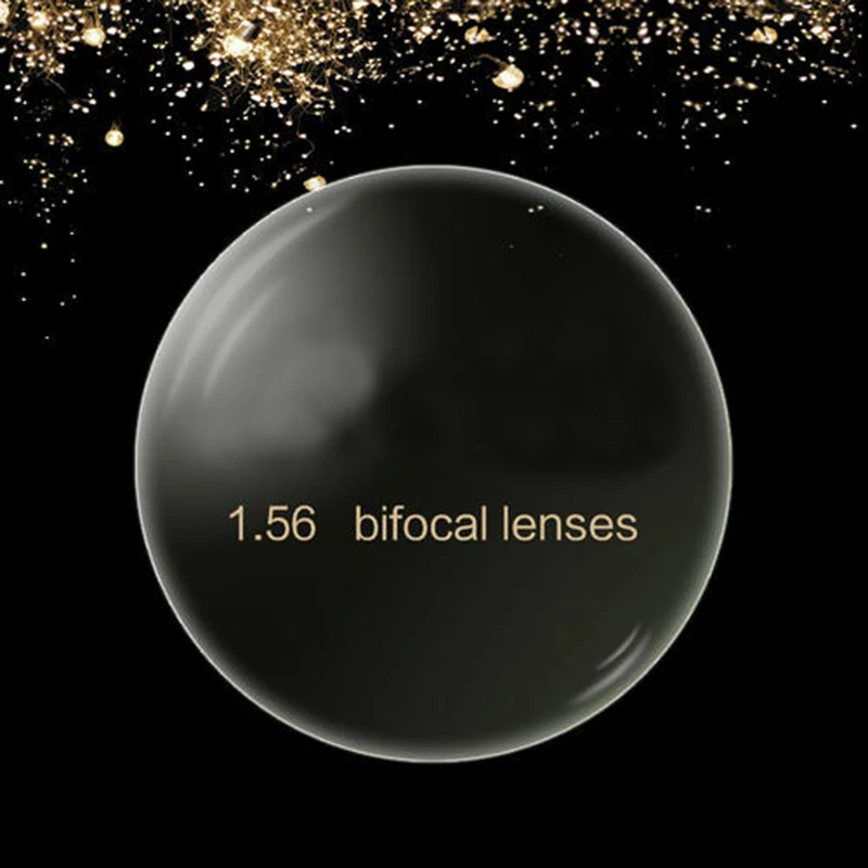 Reven Jate 1.56 indeks Bifocal Optična Očala Leče za daleč in Blizu Vizijo Recept očala