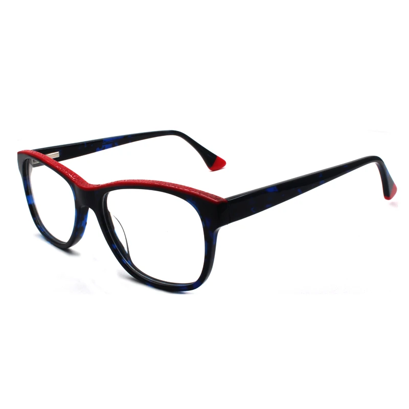 Reven Jate 8040 Acetat Očal Okvir Optična Očala na Recept Očala za Moške in Ženske Očala