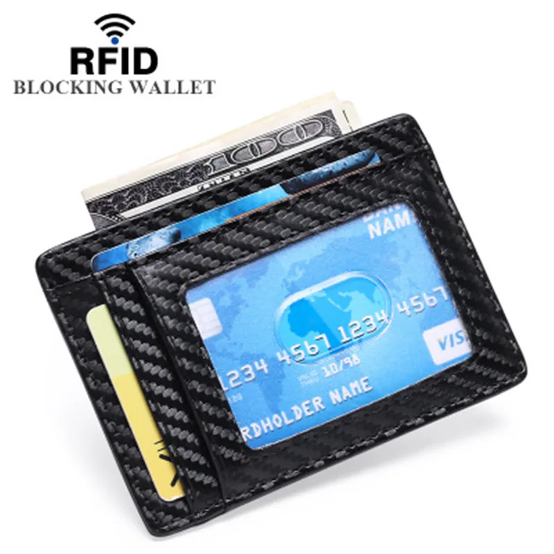 RFID Blokiranje Rokavi Imetnik Kreditne Kartice Id Identitete Anti-theft Protection-Smart Slim Anti-scanner Značko Identifikacijska oznaka Imetnika Denarnice