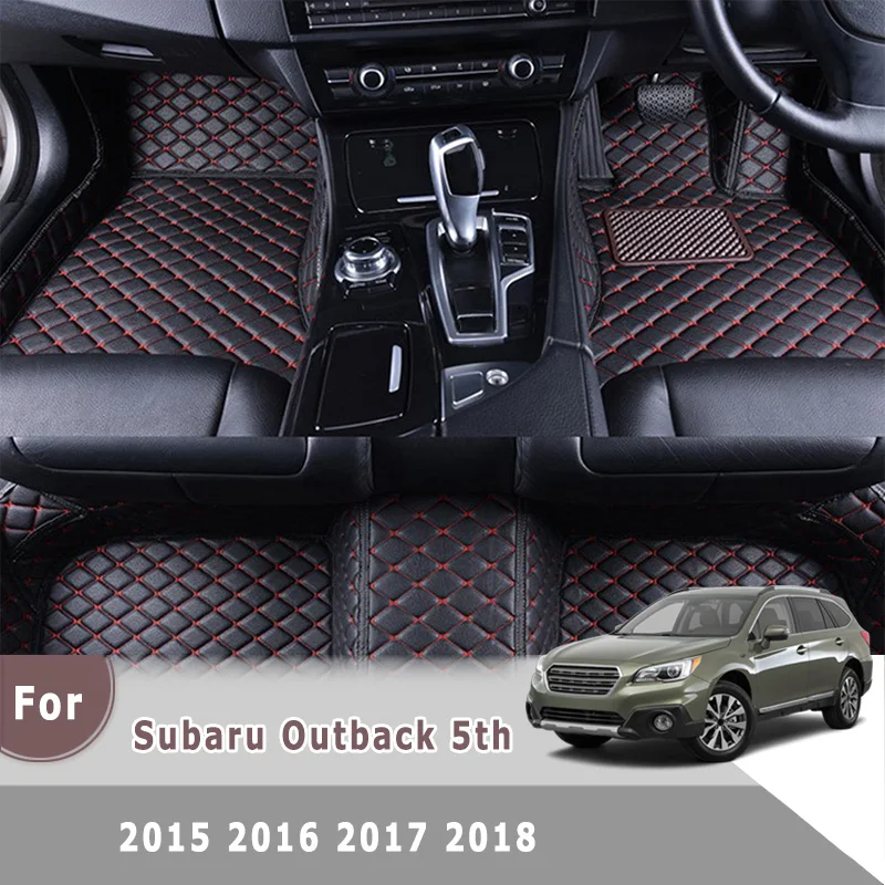 RHD Preproge Za Subaru Outback 5. 2019 2018 2017 2016 Avto predpražnike Auto Notranjost Zajema Dodatki Zunanjosti Avtomobilov