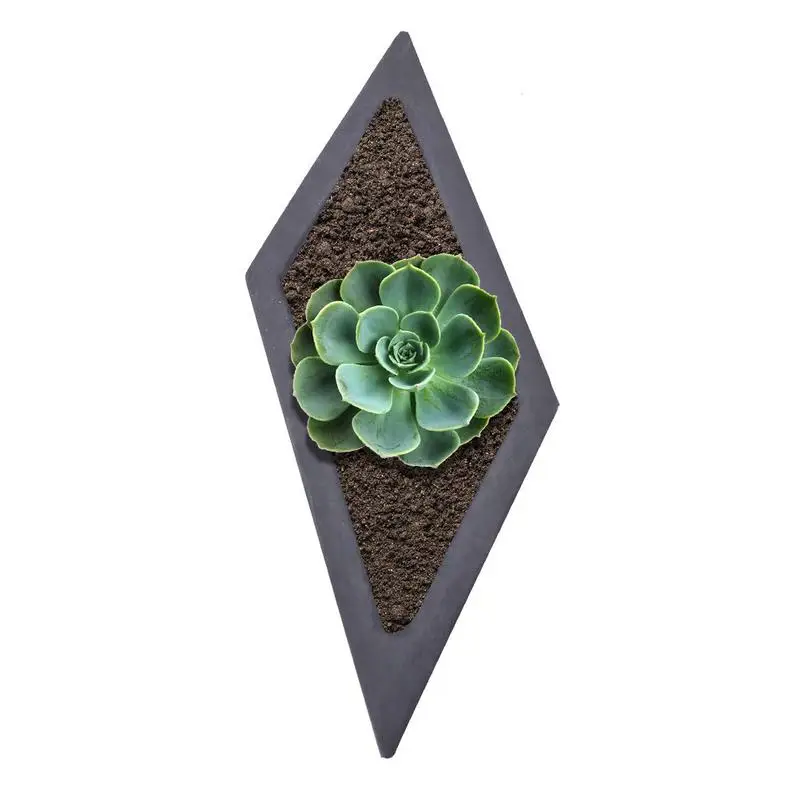 Rhombus Geometrijske Konkretne Planter Silikonsko Plesni Doma Vrt Dekoracijo Obrti Saditve Rastlin Silikonski Konkretne Plesni