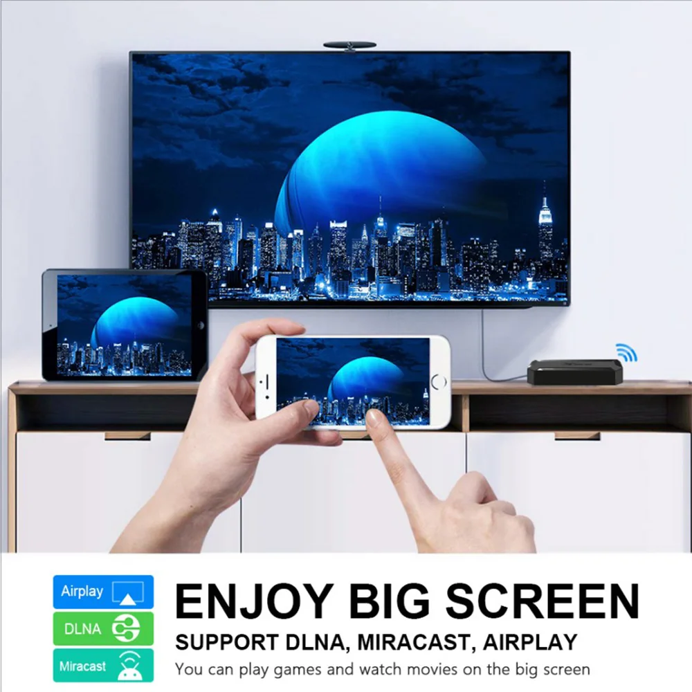 Rigal Set-Top Box X96Q Android 10.0 TV box HDMI 2.0 2 GB/16 GB Smart TV Box HD 2.4 G WiFi Brasil Google Play Youtub Media Player