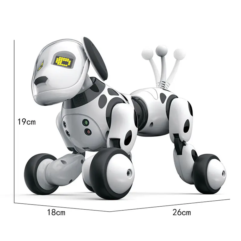Robot Pes Čipu Pametne Hišne Inteligence Igrača RC 2.4 G Brezžični Elektronski Domače živali, Pes Govorimo Daljinski upravljalnik Živali Darilo Za Rojstni dan