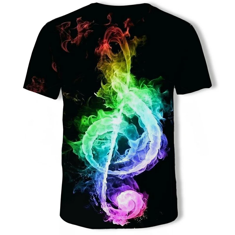 Rock Glasbe, Kitara 3D Tshirt poletne Moške/Ženske T shirt Modni T-shirt Priložnostne Tee shirt/Ulične Moške obleke Prevelike 6XL