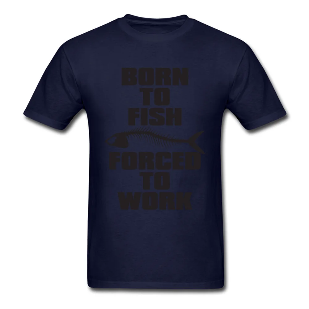Rojen Fisher FishBone Pismo Tshirts Popust Crewneck Po Meri, Kratek Rokav, Bombaž Tkanina Moški T-Shirt Normalno Vrhovi Majica