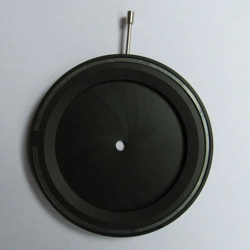 Ročni Zoom Nastavljivo Mehansko Iris Diaphragm Zaslonke za Mikroskop in digitalni Fotoaparat Adapter