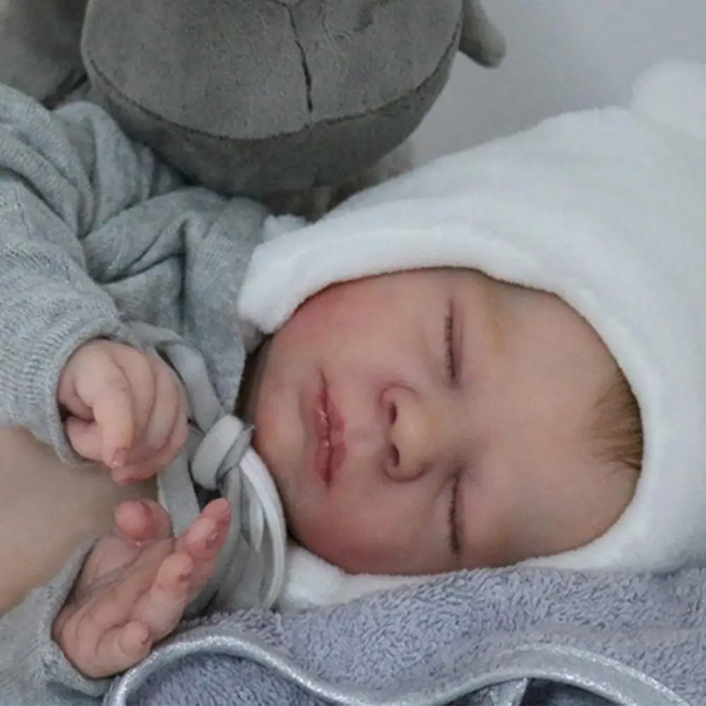 RSG Prerojeni Baby Doll 17-25 Palcev DIY Priljubljena rodi punčko kit Veren Novorojenčka Bebe Prerojeni junija Vinil Unpainted Nedokončane Lutka